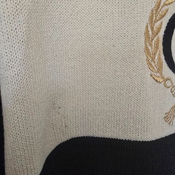 St John Collection by Marie Gray Sz Large Nautical Sweater - Picture 7 of 8